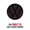 T23-Chrome Car Front Radiator Grille Replacement Emblem Rear Trunk Lid Badge Auto For Volkswagen Golf 7 7.5 Golf 8 Passat Polo 2021