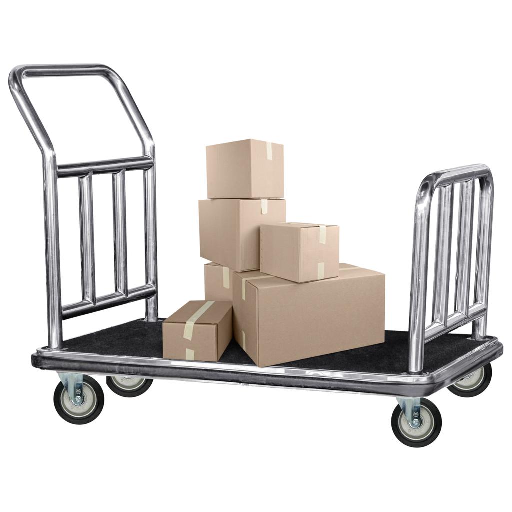 Swivel wheel, trolley set, 125mm, 200kg, JPAB 1251, aluminum-rubber