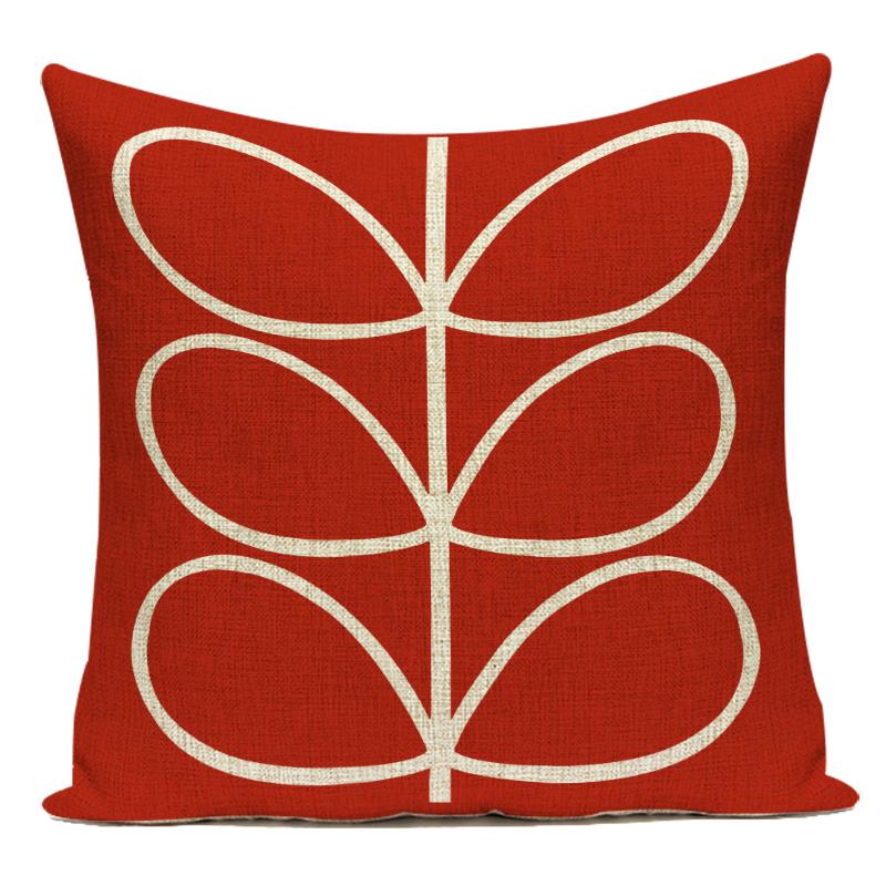 Decorative Pillows Simple Colorful Wave Stripe Geometry Polyester Pillows Cushion Covers Pillow Cover Sofa Home Decor