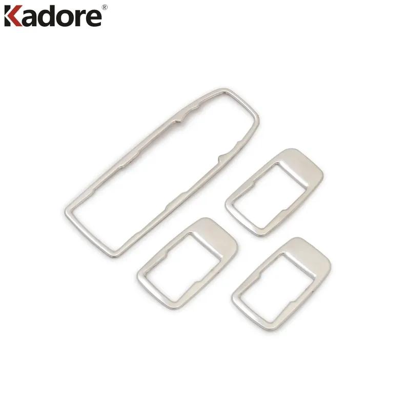 For Chevrolet Malibu 2016 2017 2018 Stainless Steel Car Interior Door Window Lift Switch Button Panel Cover Trim Accessories