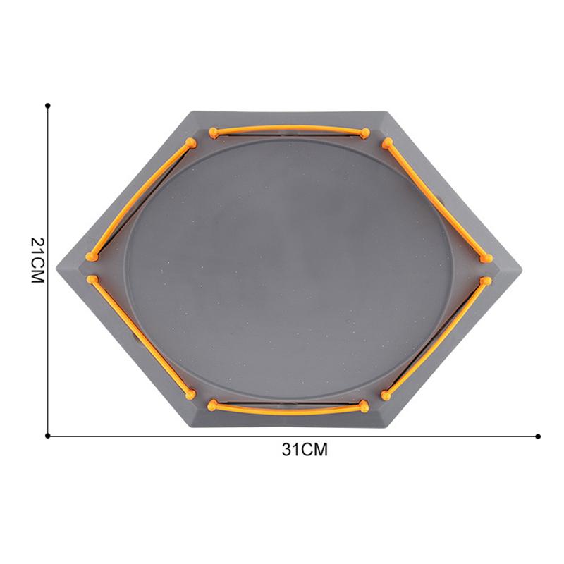 Gyro Arena Kunststoff Rund/Sechseckige Plattform Kindertischspiele Kampfplattform Kreiselzubehör Unterhaltungsprojekte TMZ