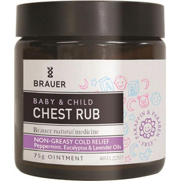 Brauer Baby & Child Chest Rub 75g Ointment