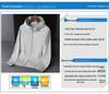 Unisex Summer Ice Silk Sun Protection Hooded Jacket for Outdoor Sports & Fishing