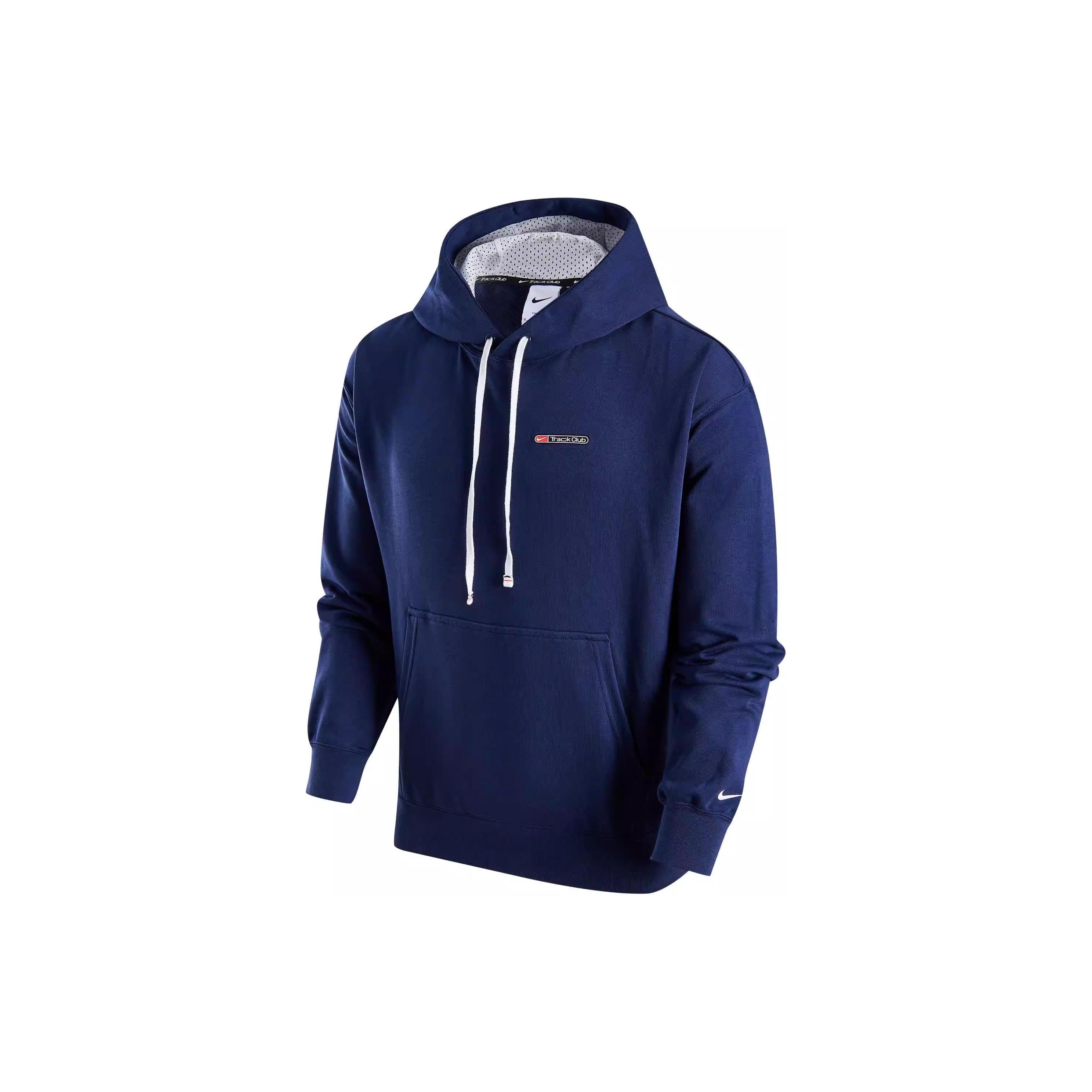 

New Nike DRI FIT Sweatshirt Men s Blue FN3396-410 XL