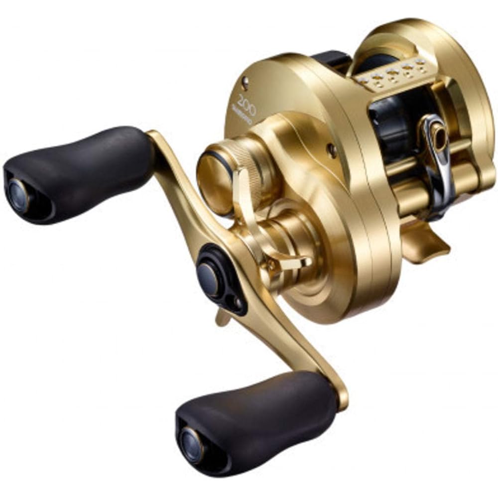 Shimano Calcutta Conquest 200 Right Fishing Reel Lightweight Durable Design