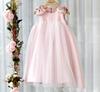 LIANFOR Formal Baby Ceremony Kids Kindergarten Entrance Wedding Cute Dress with Baby Girl Shrine Visit Birthday Bridesmaid Sizes Children's Dress,