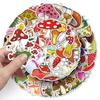 Mushroom Graffiti Stickers Set: 50 Sheets for Notebooks, Skateboards, Water Bottles, and Luggage