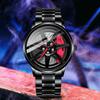 SVJ GT500 Men's 3D Skeleton Dial Wheel Watch