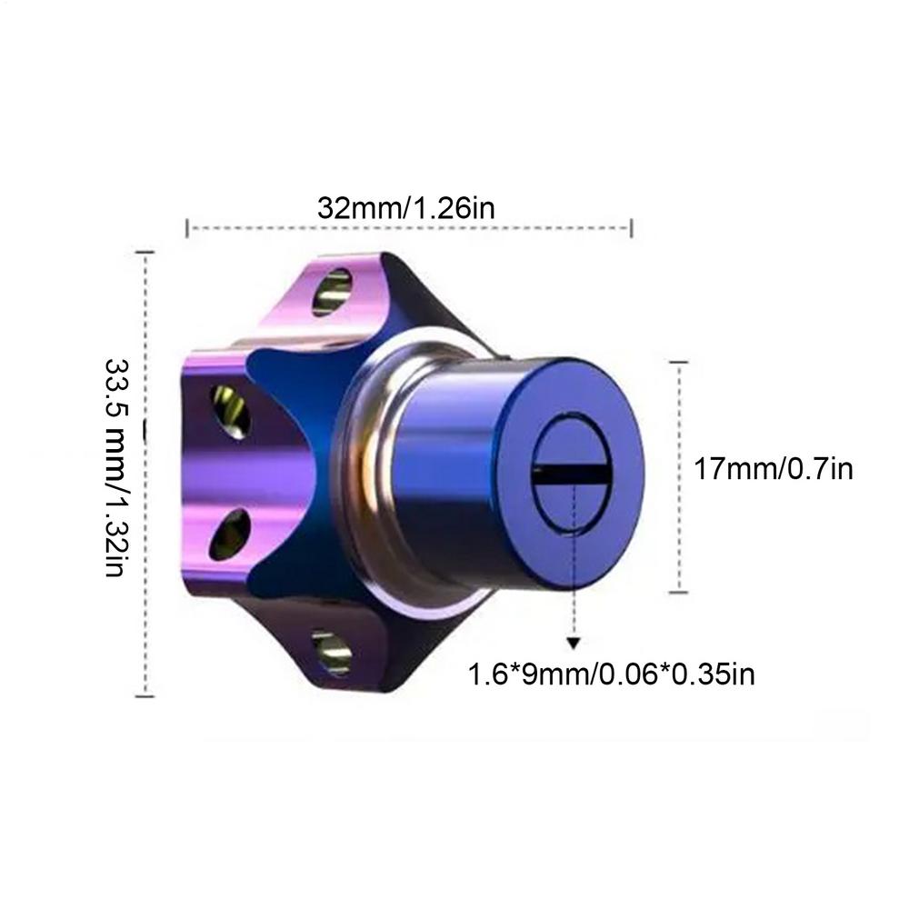 Key Head Cover Key Tip Protector Decorative Key Lock Moulding Aluminium Alloy Head Cover Motorcycle Key Accessories