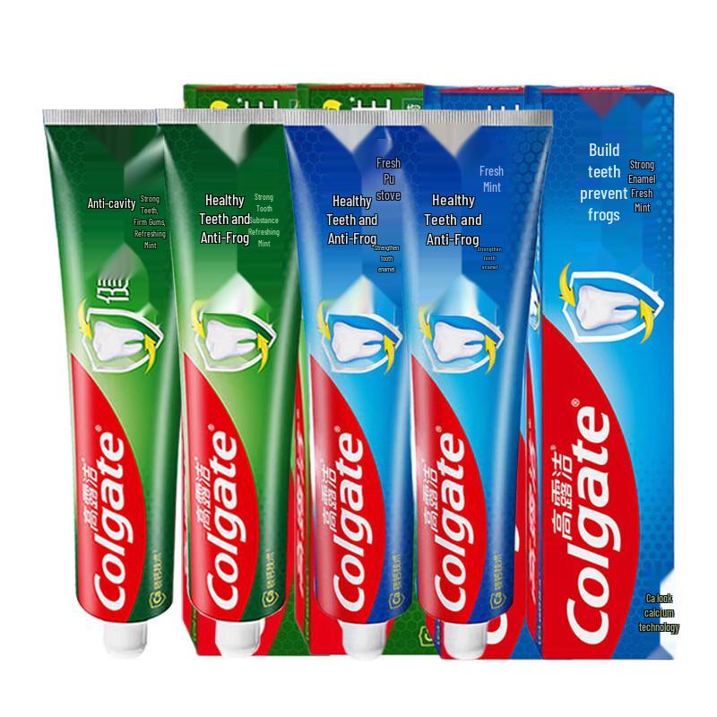 Colgate Anti-Cavity Fluoride Toothpaste 560g Duo Pack