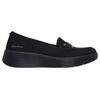 Womens/Ladies Textured Knit Arch Fit Platform Trainers