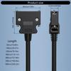 PVC SCSI CN36P Interfaces Data Cable Double Shielding 28AWG SCSI Servo Data Line for Scanner