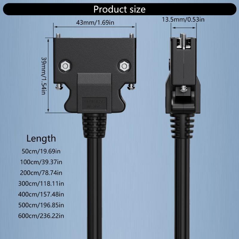 PVC SCSI CN36P Interfaces Data Cable Double Shielding 28AWG SCSI Servo Data Line for Scanner
