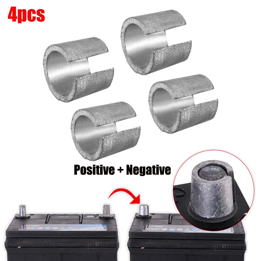 Adapter Battery Terminal Adapters 0.1\" 0.63\" 2Pair Car