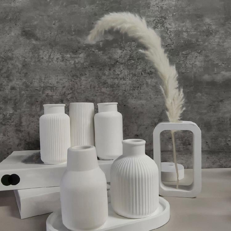 Elegant Designs Sturdy Silicone Molds for Vase Crafting Use with Resin Plaster or Concrete for Artistic Creation