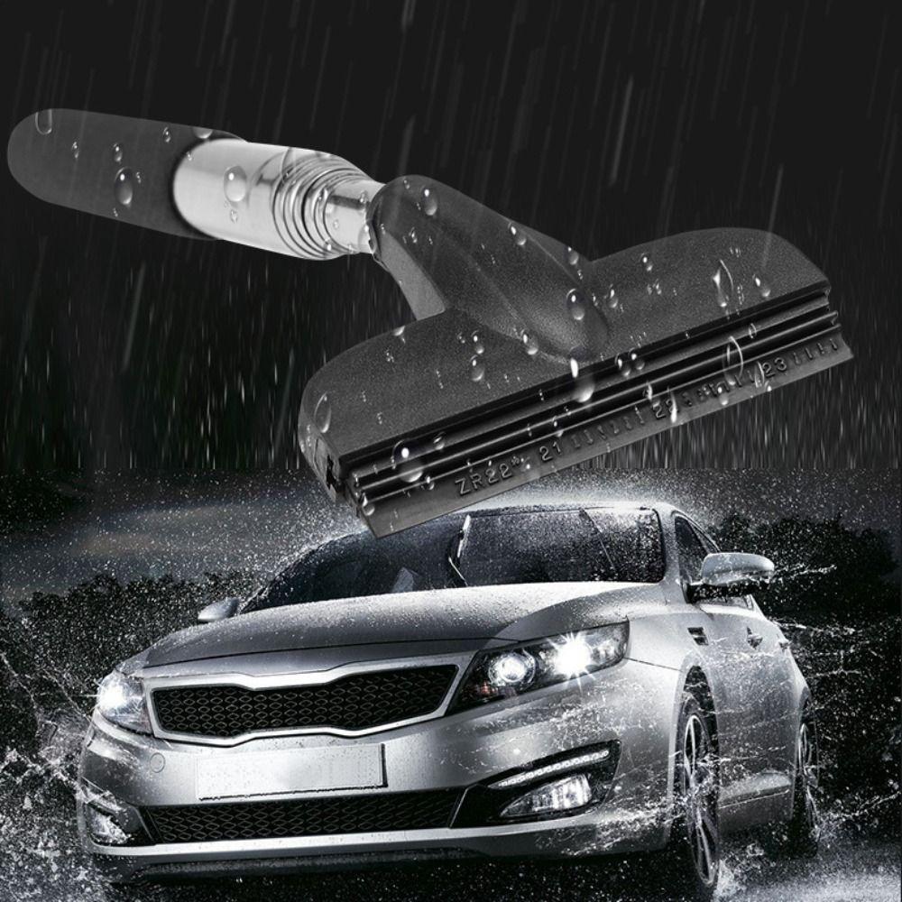 Rubber Rainy Cleaning Supplies Stainless Steel Glass Rain Cleaning Tool Car Rearview Mirror Wiper