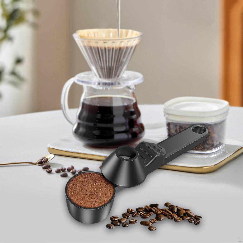 Coffee Funnel Scooper Accessories Reusable Household Compact Convenient Lightweight Station