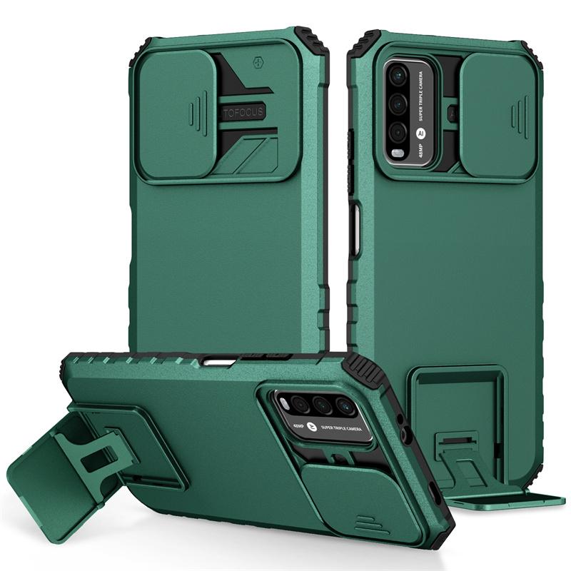 For Xiaomi Redmi 9T 9 T 6.53 Case Shockproof Camera Protection Armor Phone Cases for Redmi 9T Redmi9t Stand Holder Back Cover