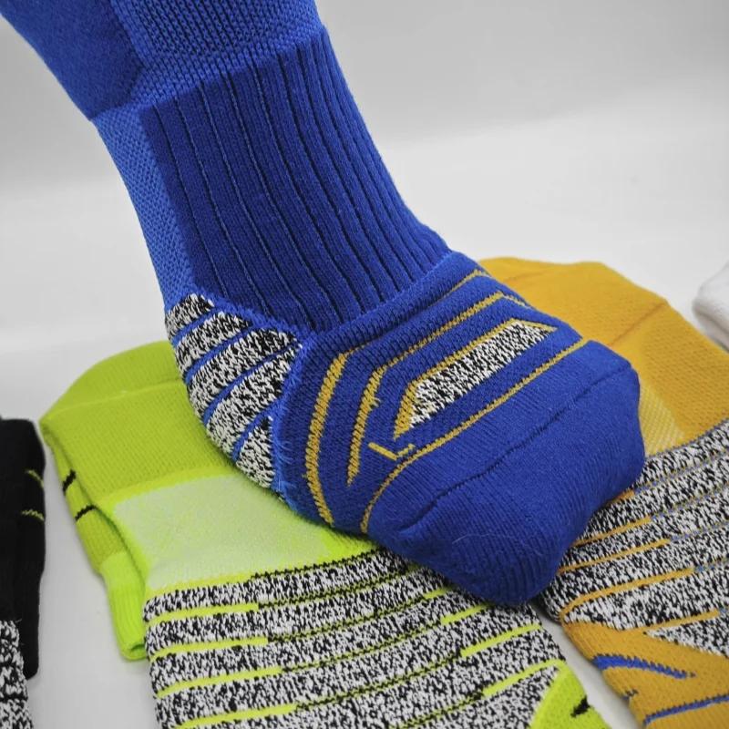 Professionelle Marathon Trailrunning Socke Herren Sommer Sport Fitness Gepolstert Verdickt Schnelltrocknend Trainingsstrumpf Crew-Socken