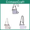 Summer Girls Small Clear Shoulder Bag With Zipper Closure For Daily Use