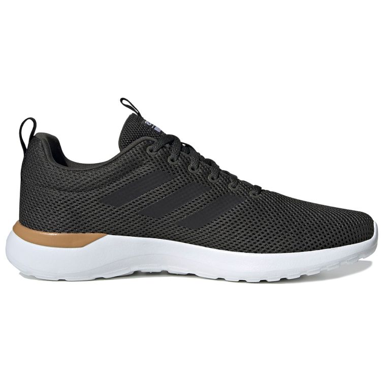 Adidas Neo Lite Racer Cln Pohodlné Sportovní Odpružení Nízké Lifestylové Boty Pánské tenisky Černá Bílá Zlatá FW1335