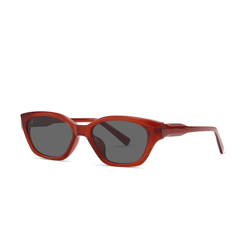 Unisex Trendy Runway Street Style Sunglasses - Small Metal Frame