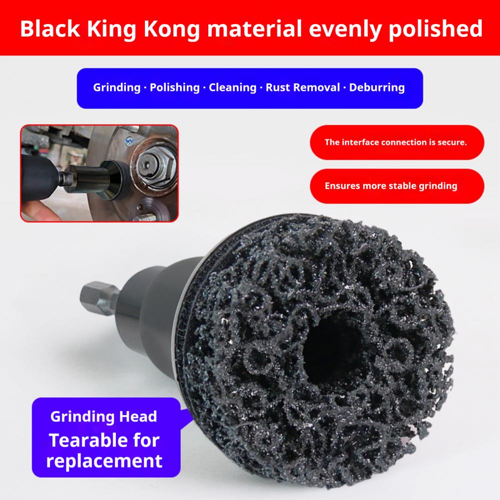Hard Abs Shell Grinder Grinding Tool for Surface Protection Automotive Maintenance Kit for Precision Rust Removal Hub