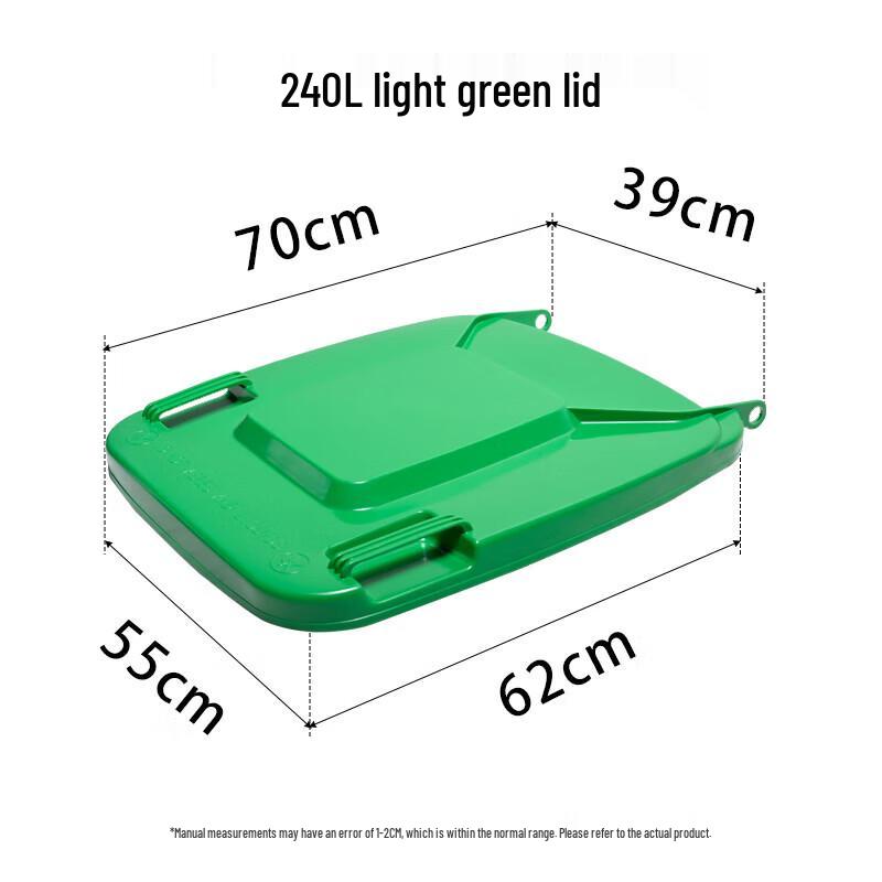Outdoor Waste Bin Lid Accessory