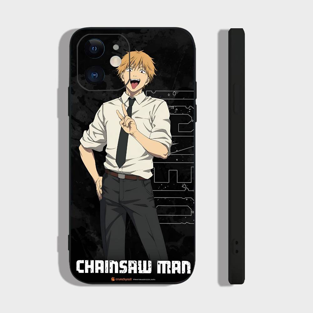Denji Chainsaw Man For Iphone 17 Air 16 Pro Max 15 14 13 Full Cover Anti-Shock MagSafe Cover