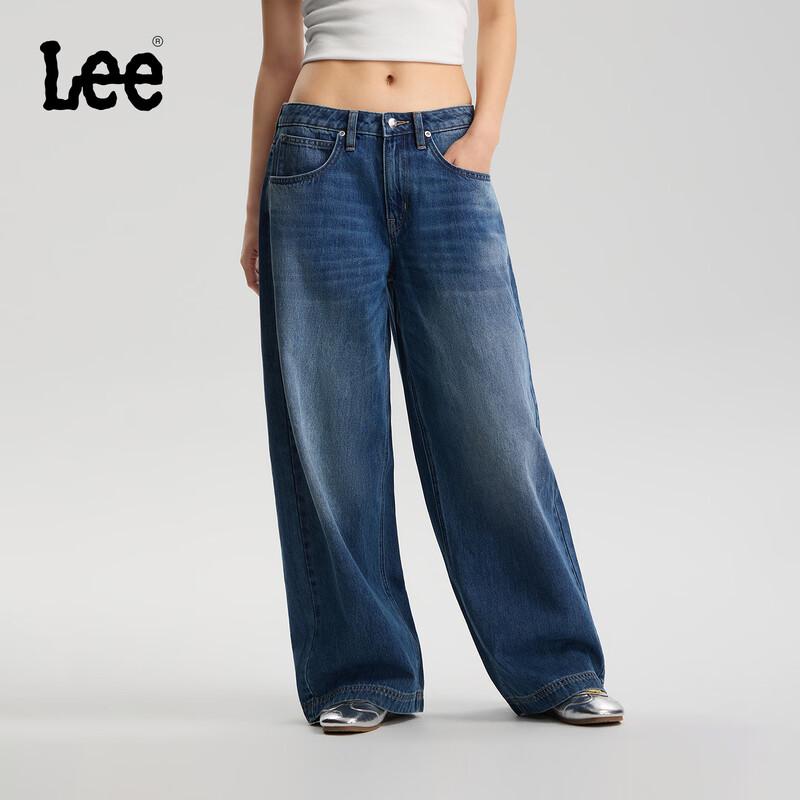 Lee Women s Slouchy Wide-Leg Jeans 25