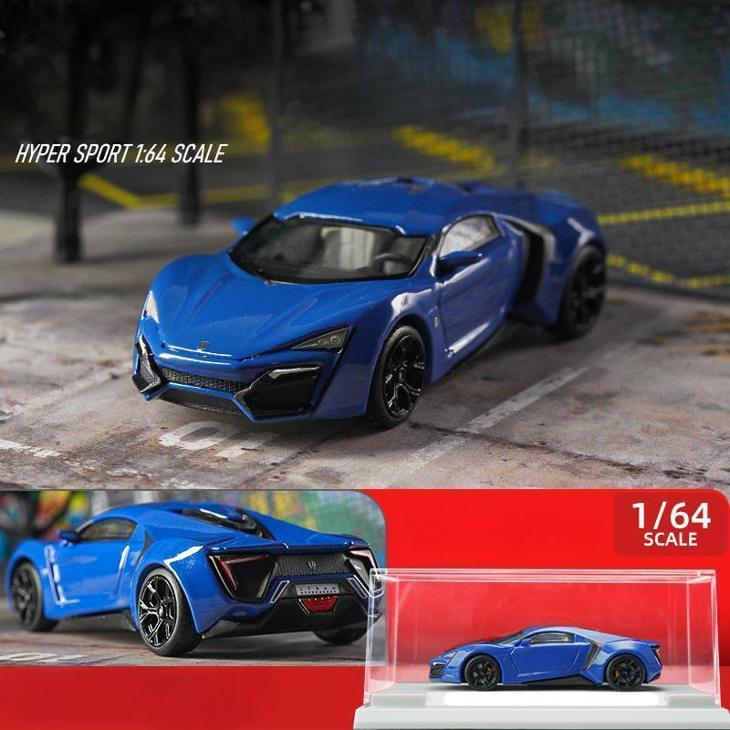 1:64 Lykan Hypersport Supercar Alloy Car Diecasts & Toy Vehicles Car Model Miniature Scale Model Car For Children