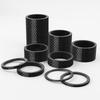 Anello rondella stelo manubrio mountain bike Anello cuffia in fibra di carbonio Distanziali forcella Accessori forcella anteriore bicicletta