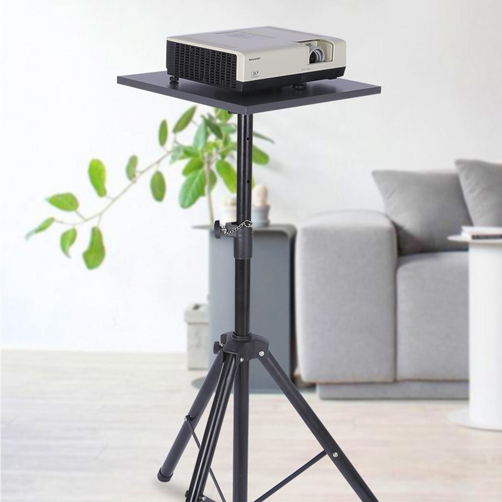 Projector Stand Assembly Floor Home Tripod with Tray Projector Bedside Vertical Bracket Can Be Raised and Lowered