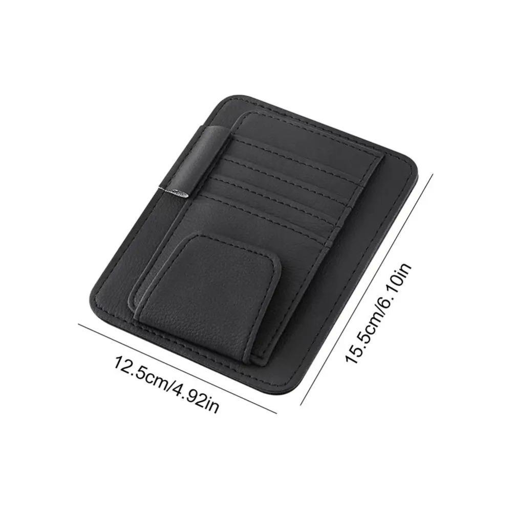 Multi-Pocket Car Sun Visor Multi-functional Car Sun Visor Document Storage