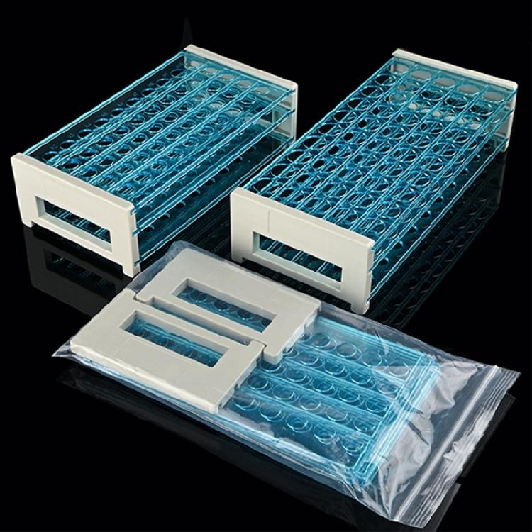 Removable 3Level Plastic Test Tube Stand With AntiTip Base For 13mm/16mm/18mm Width Tube And Lab Equipment Storage