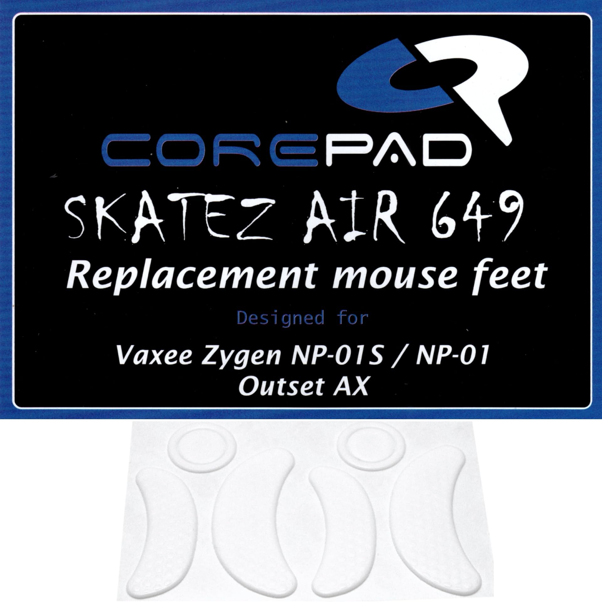 

Corepad Skatez AIR Vaxee Zygen Zygen Vaxee Outset Outset AX Wireless Mouse Sole 2set NP-01S Wireless/Vaxee NP-01 / AX/Vaxee [] (AIR)