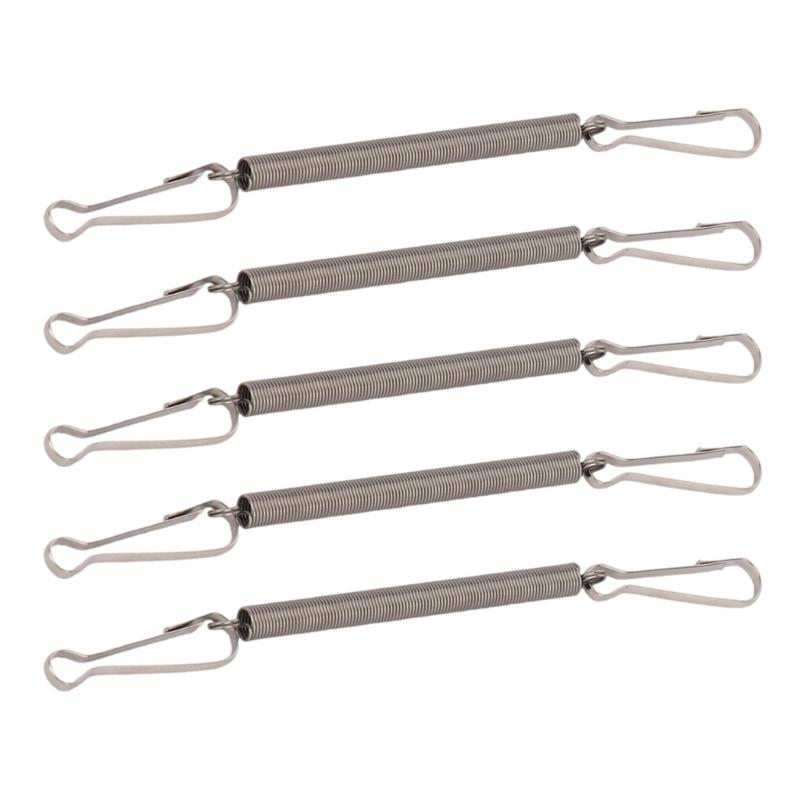 

5lots Pet Rabbits Cage Replacement Spring Hamster Cage Spring Fasteners Clip for Small Animal Hydratization Solution 1