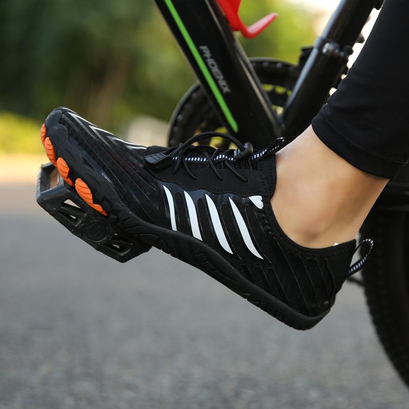 New outdoor large-size diving swimming shoes, beach shoes, wading women's five-finger shoes, men's skipping rope hiking shoes