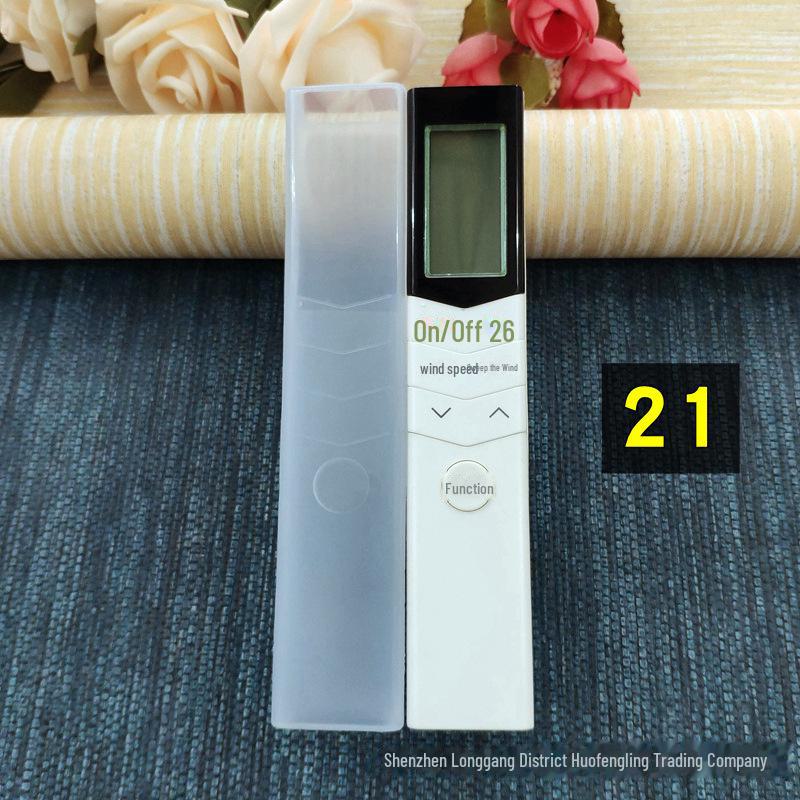 Funda protectora de silicona transparente para control remoto, antipolvo y anticaídas, para aire acondicionado, TV y decodificador