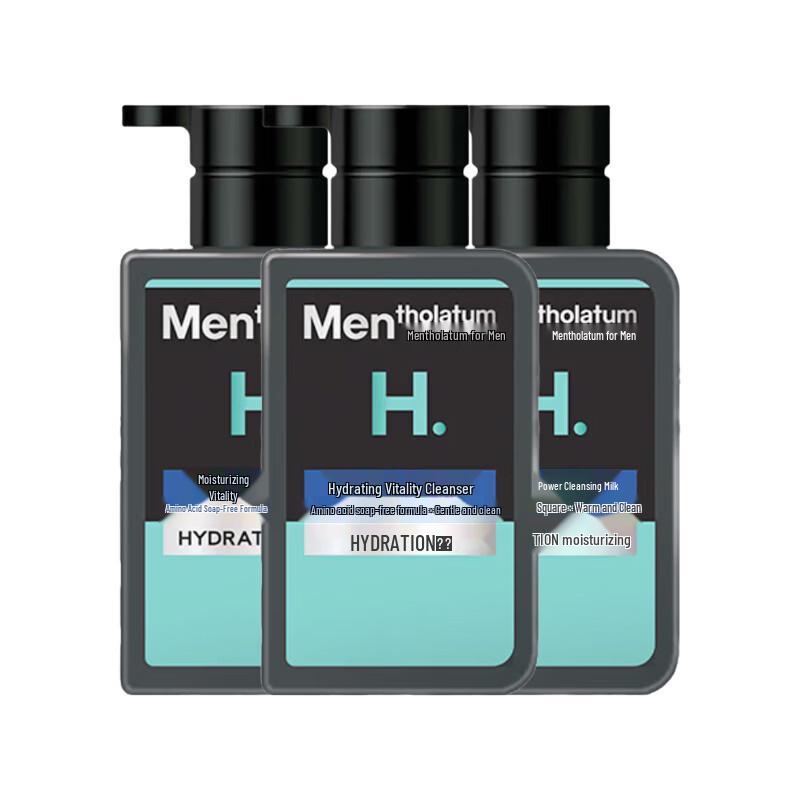 Mentholatum Men s Hydrating Face Wash 150ml x3