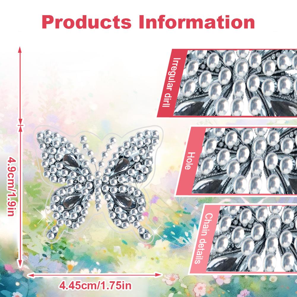 12pcs Diamond Art Car Air Freshener Vent Clips Car Diffuser Vent Clip Rhinestone Car Decoration for Art Crafts