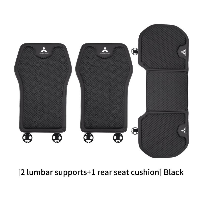 xkhr10 Car Rear Front Seat Cover Anti-slip Pad Protect Seat Mat Ice Silk Cushion For Mitsubishi Lancer ASX Pajero Mirage Attrage