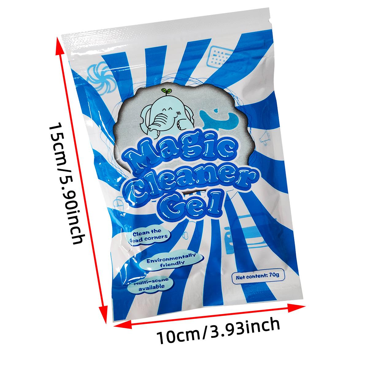 

1 шт. гель для удаления пыли, чистка салона автомобиля, волшебная глина, универсальный бытовой инструмент для чистки клавиатуры, рабочего стола, автомобильные аксессуары