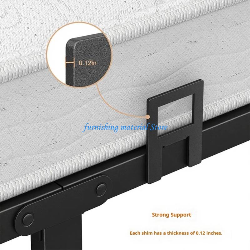 Y5GD 6Pcs Iron Bed Mattress Clip Quick Setup Adjustable Mattress Slide Stopper China Mainland