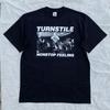 Unisex Short Sleeve Crew Neck Cotton T Shirt Nonstop Hardcore Turntable