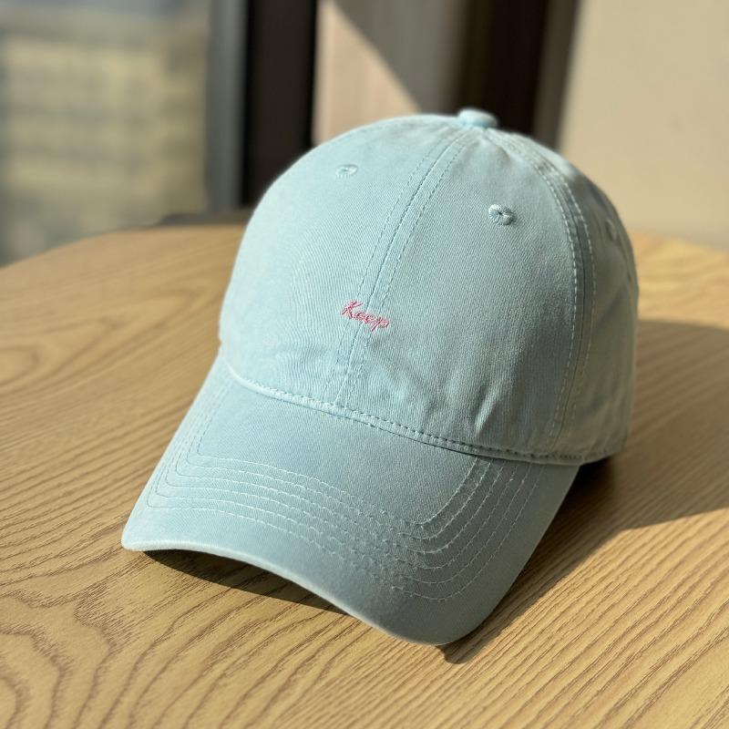 New soft-top baseball caps for men and women, wide brims show a small face, big head circumference, peaked cap, large brim, sun hat.