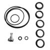 14 Pcs Pool Filtration Accessory Set with Dual Split Hose Valve & Drain Cap Enhance For Intex Pool Maintenance