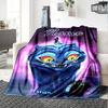 Customizable KPop Demon Hunters19 Throw Blanket – Personalized Name, All-Season Cozy Snug Blanket, Machine Washable, Personalized Blanket