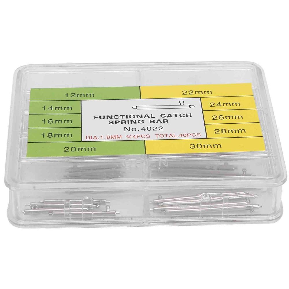 Multiple Sizes Spring Bar Set Stainless Steel Watch Repair Tool Spring Bar Kit For Watchmakers