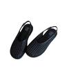 Spot Version~ Summer New French Round Head Hollow Woven Sandals with Breathable and Comfortable Shallow Mouth Single Shoes Women